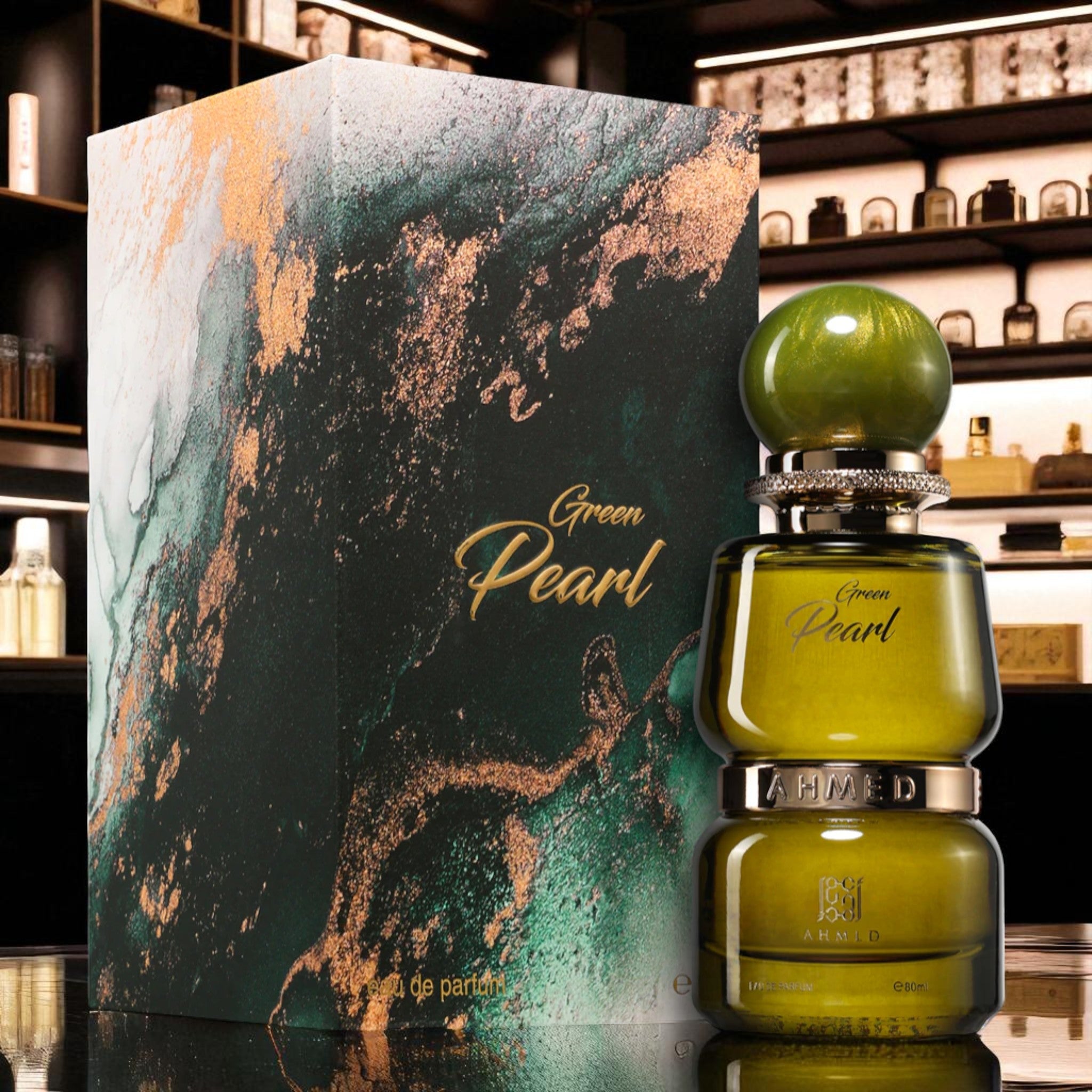 Ahmed Al Maghribi Green Pearl Eau De Parfum 80 ml