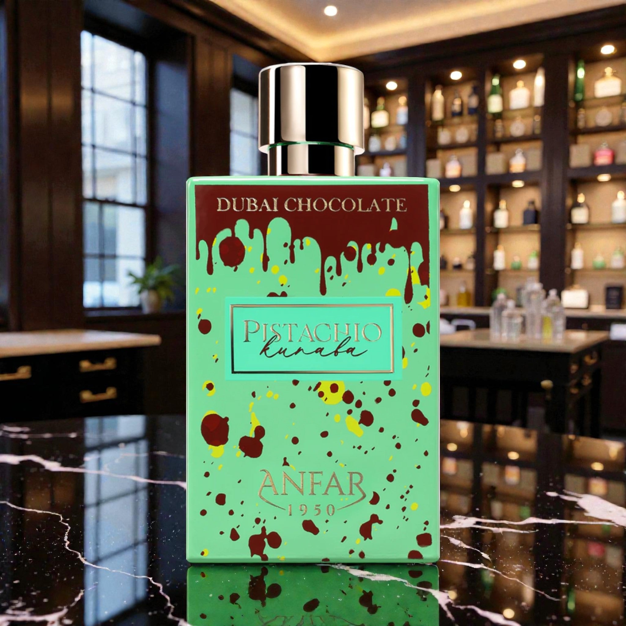Anfar Pistachio Kunafa Dubai Chocolate Eau De Parfum für Damen 80 ml