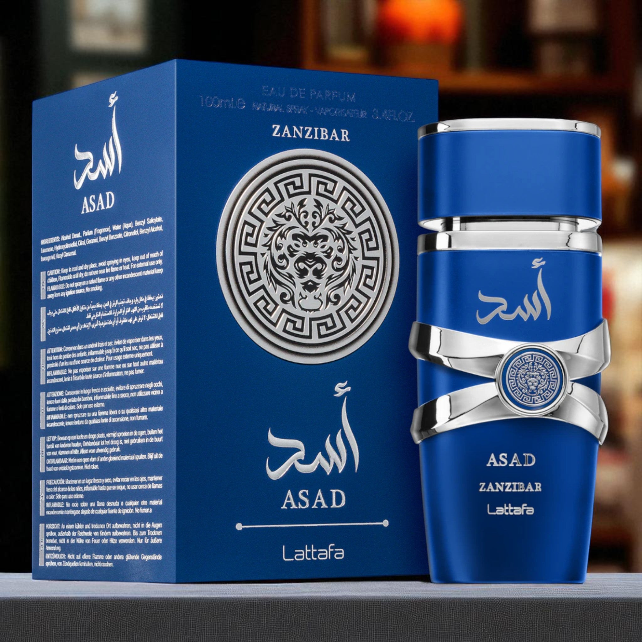 Lattafa Asad Zanzibar Eau De Parfum 100 ml