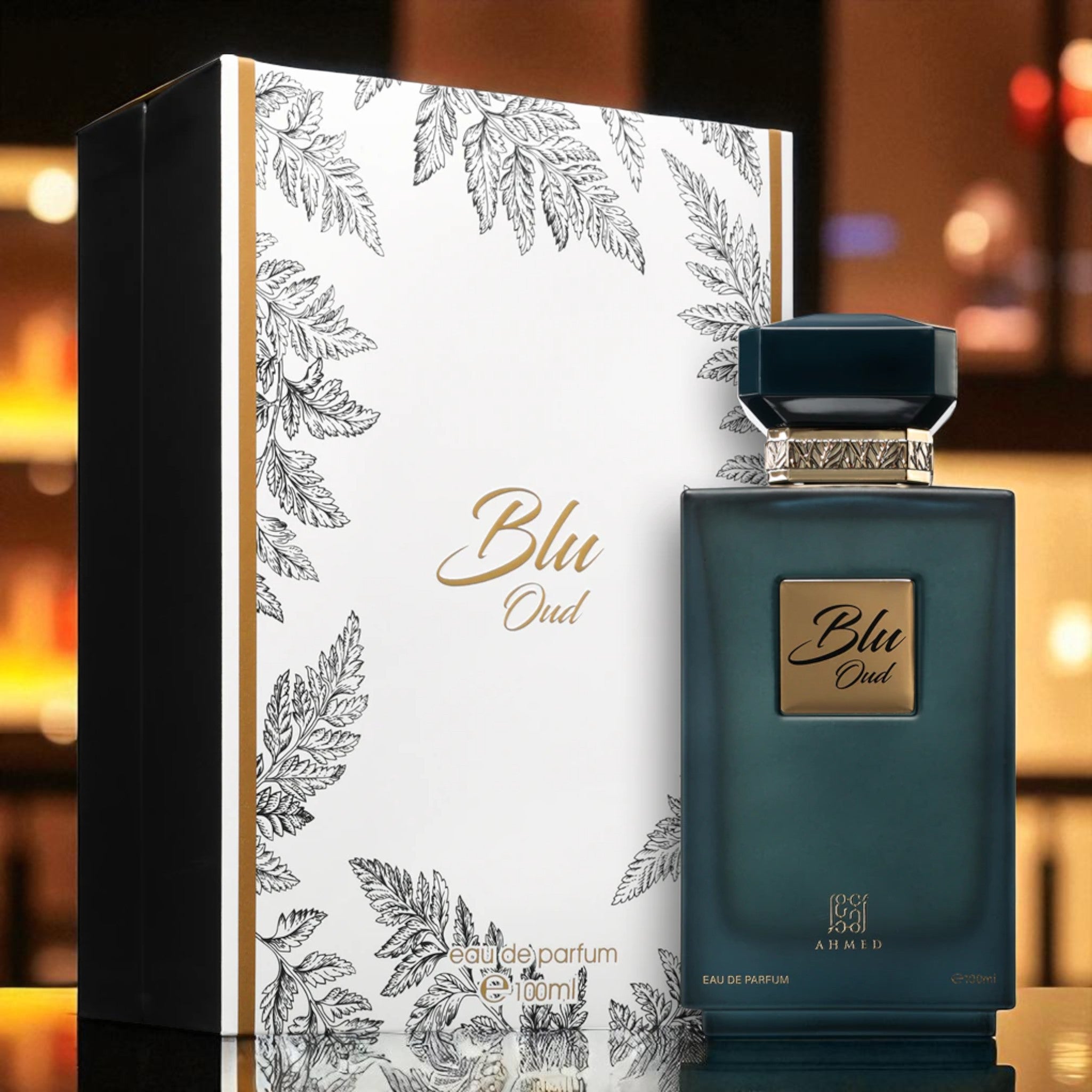 Ahmed Al Maghribi Blu Oud Eau De Parfum für Herren 100 ml