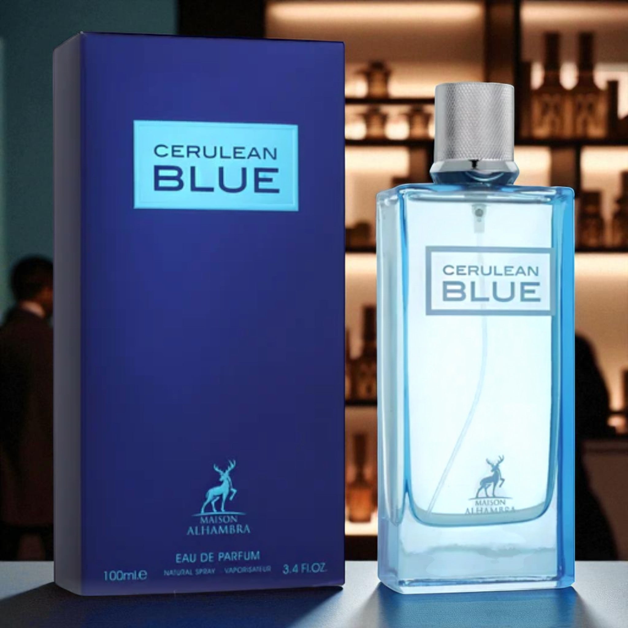 Maison Alhambra Cerulean Blue Eau De Parfum für Herren 100 ml