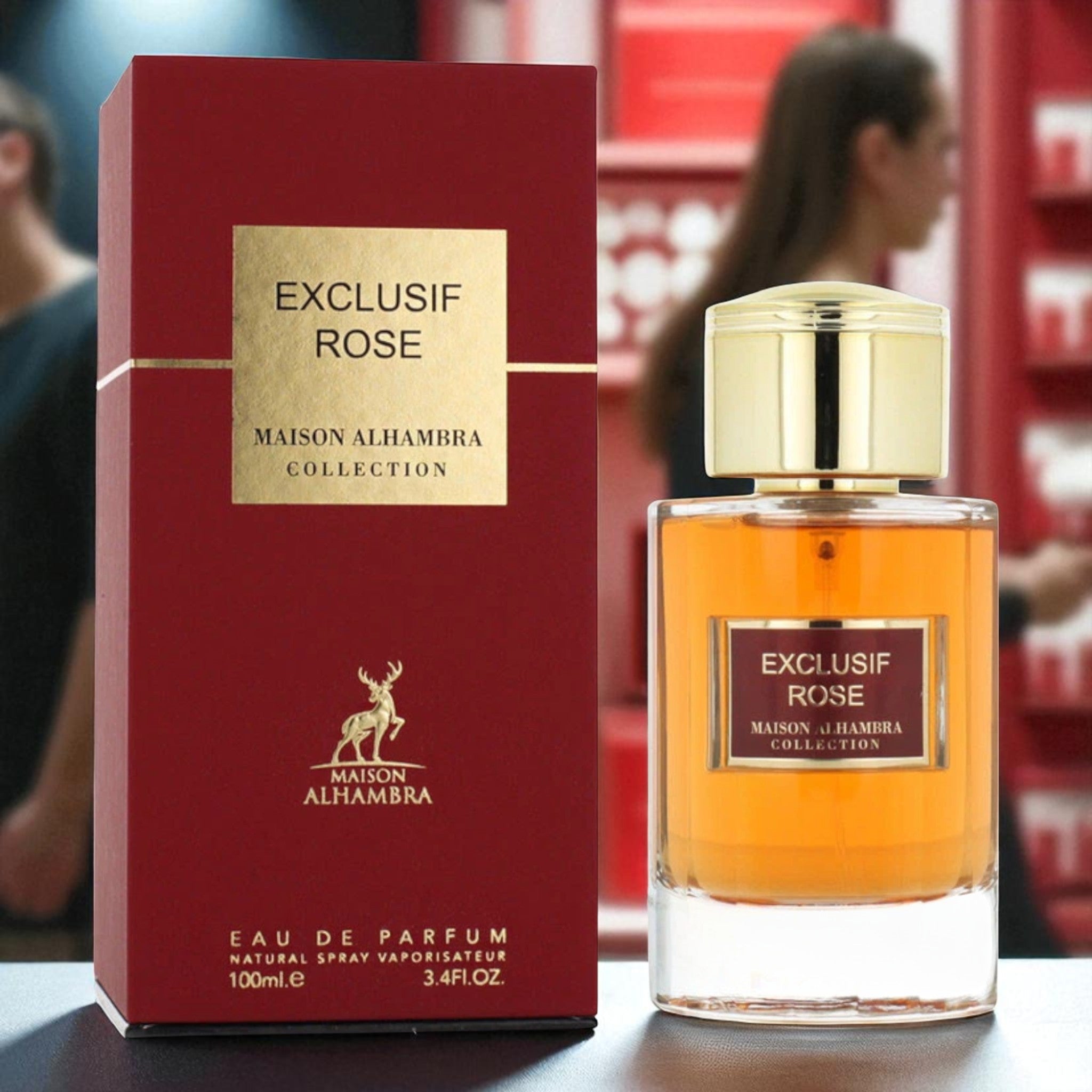Maison Alhambra Exclusif Rose Eau De Parfum 100 ml