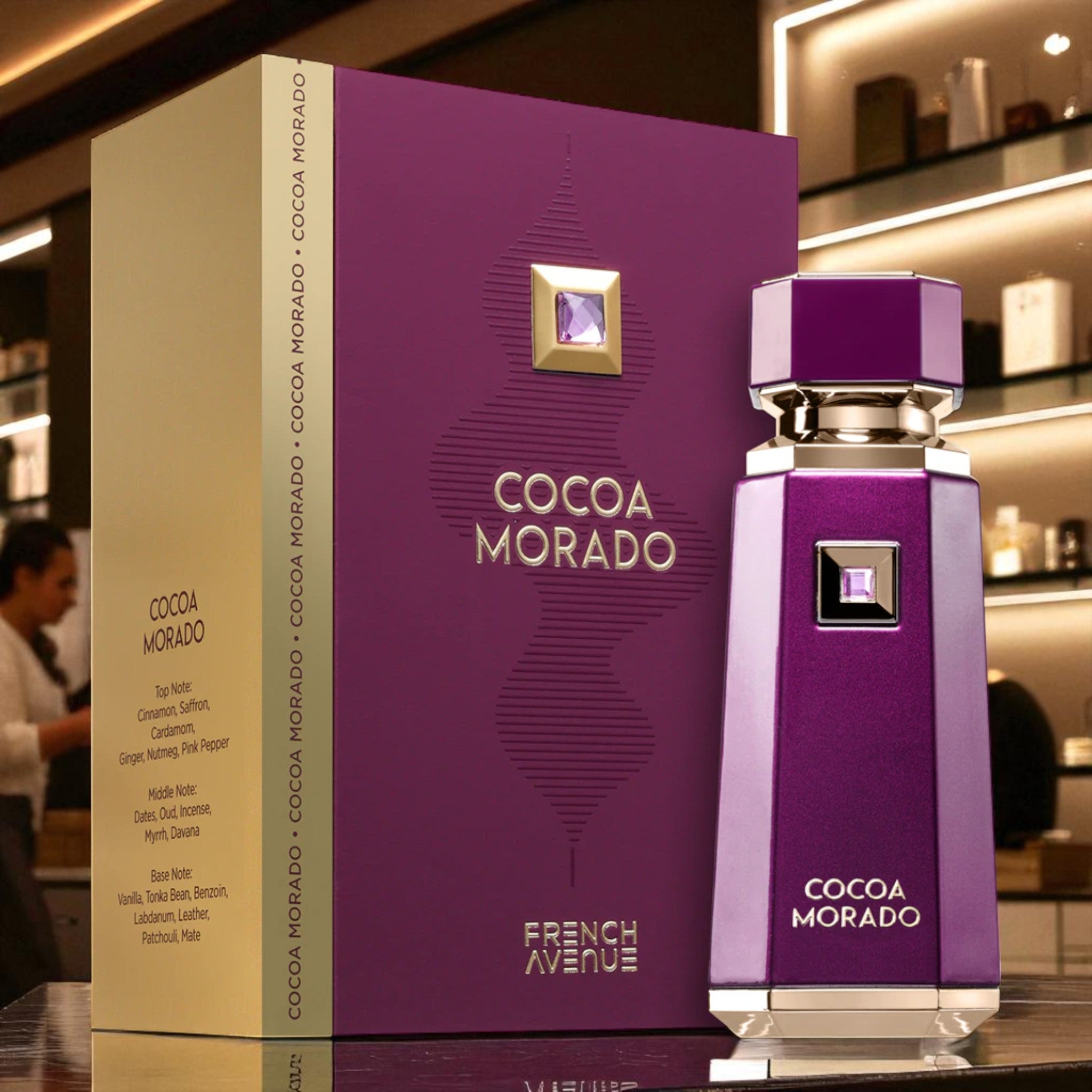 French Avenue Cocoa Morado Eau De Parfum 100 ml