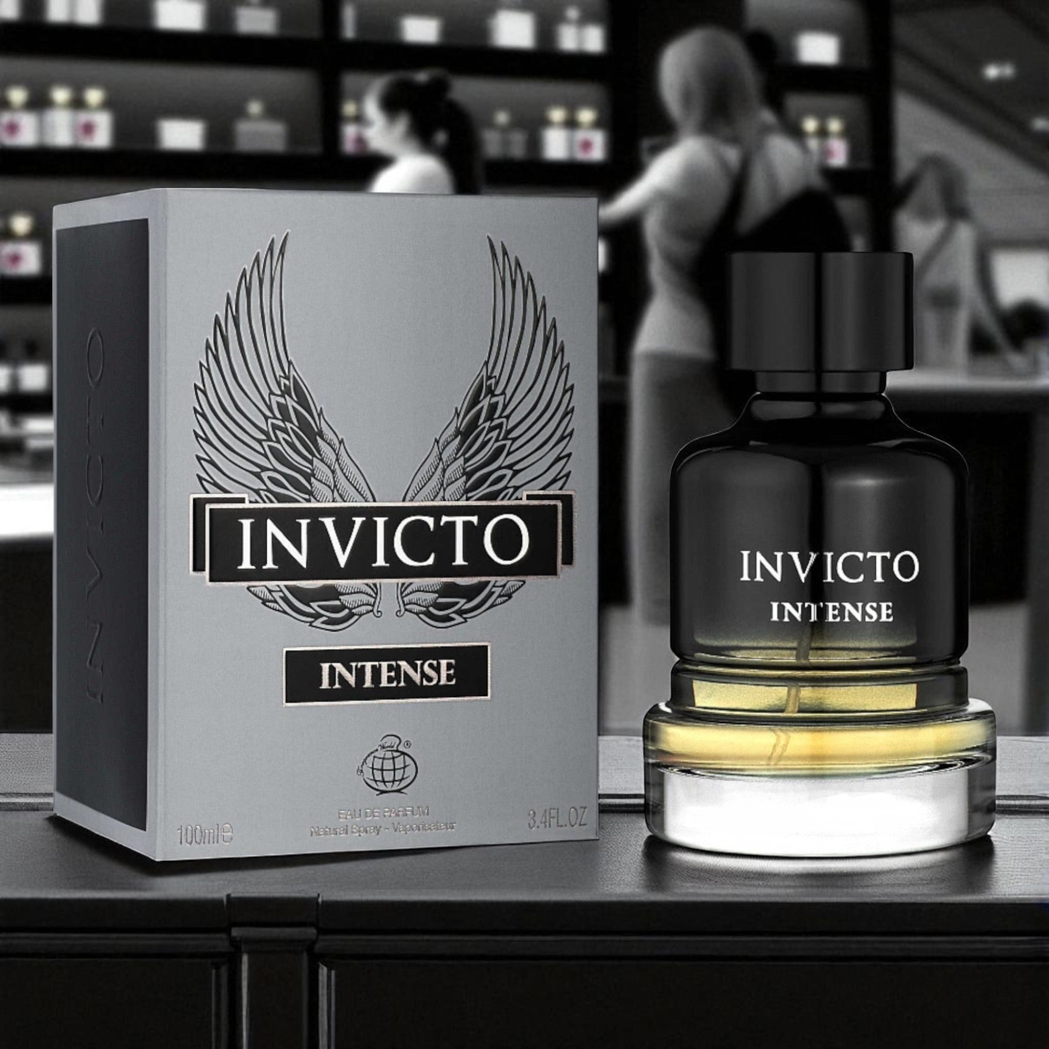 Fragrance World Invicto Intense Eau De Parfum 100 ml