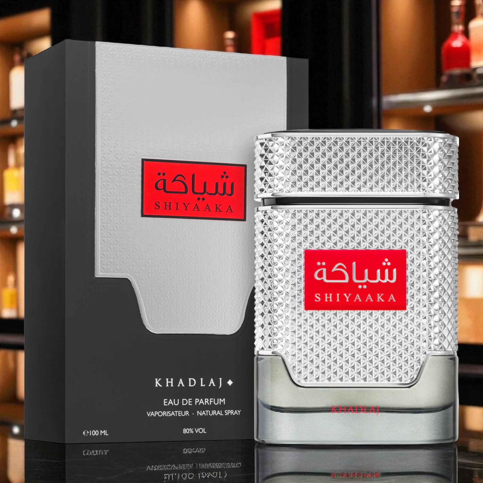 Khadlaj Shiyaaka Silver Eau De Parfum für Herren 100 ml