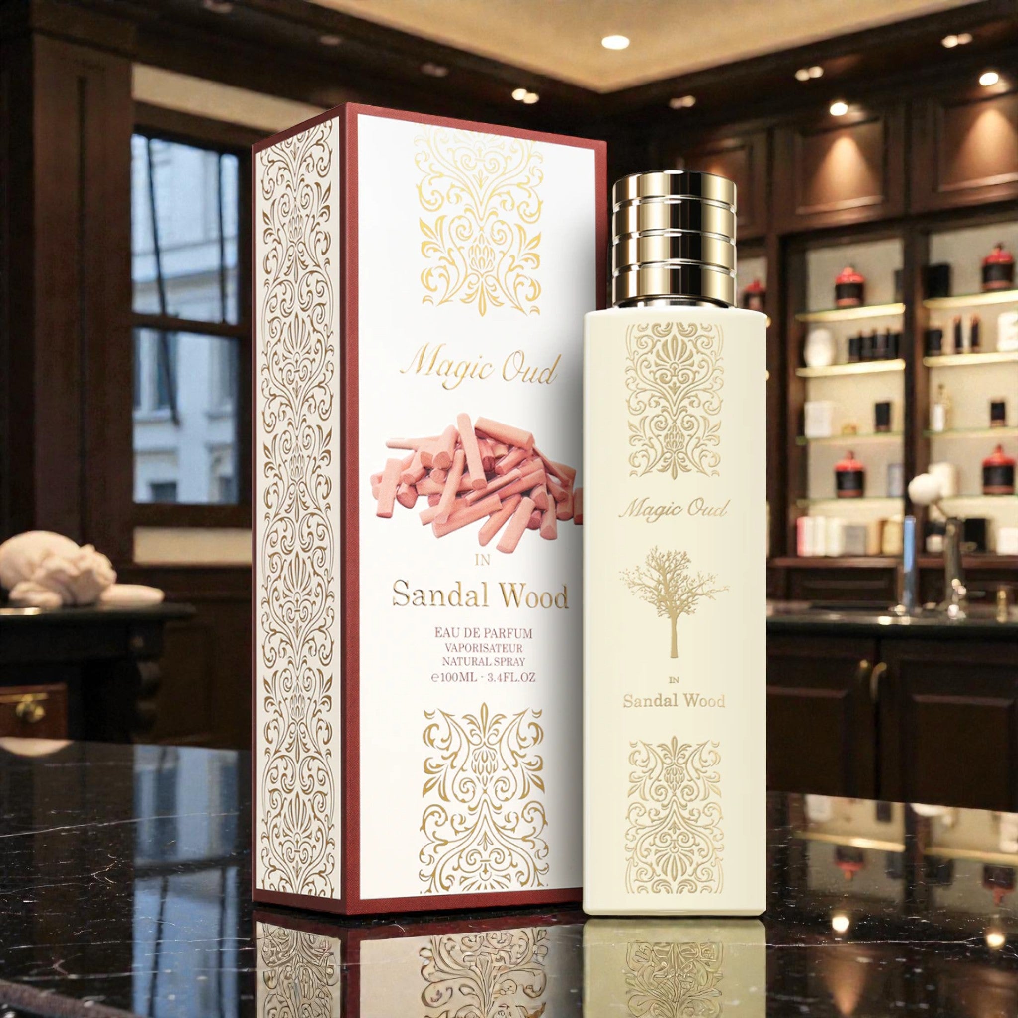 Magic Oud In Sandal Wood Eau De Parfum Unisex 100 ml