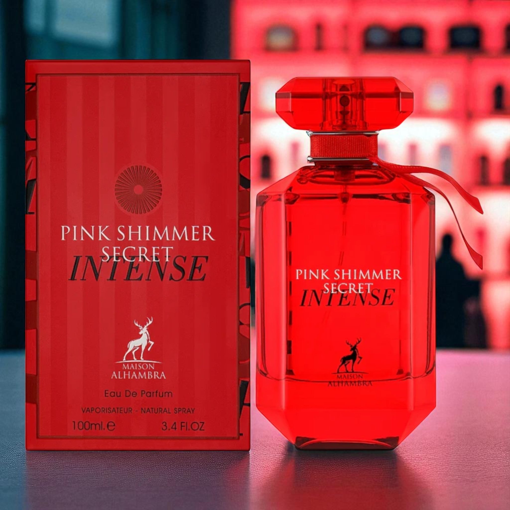 Maison Alhambra Pink Shimmer Secret Intense Eau De Parfum für Damen 100 ml