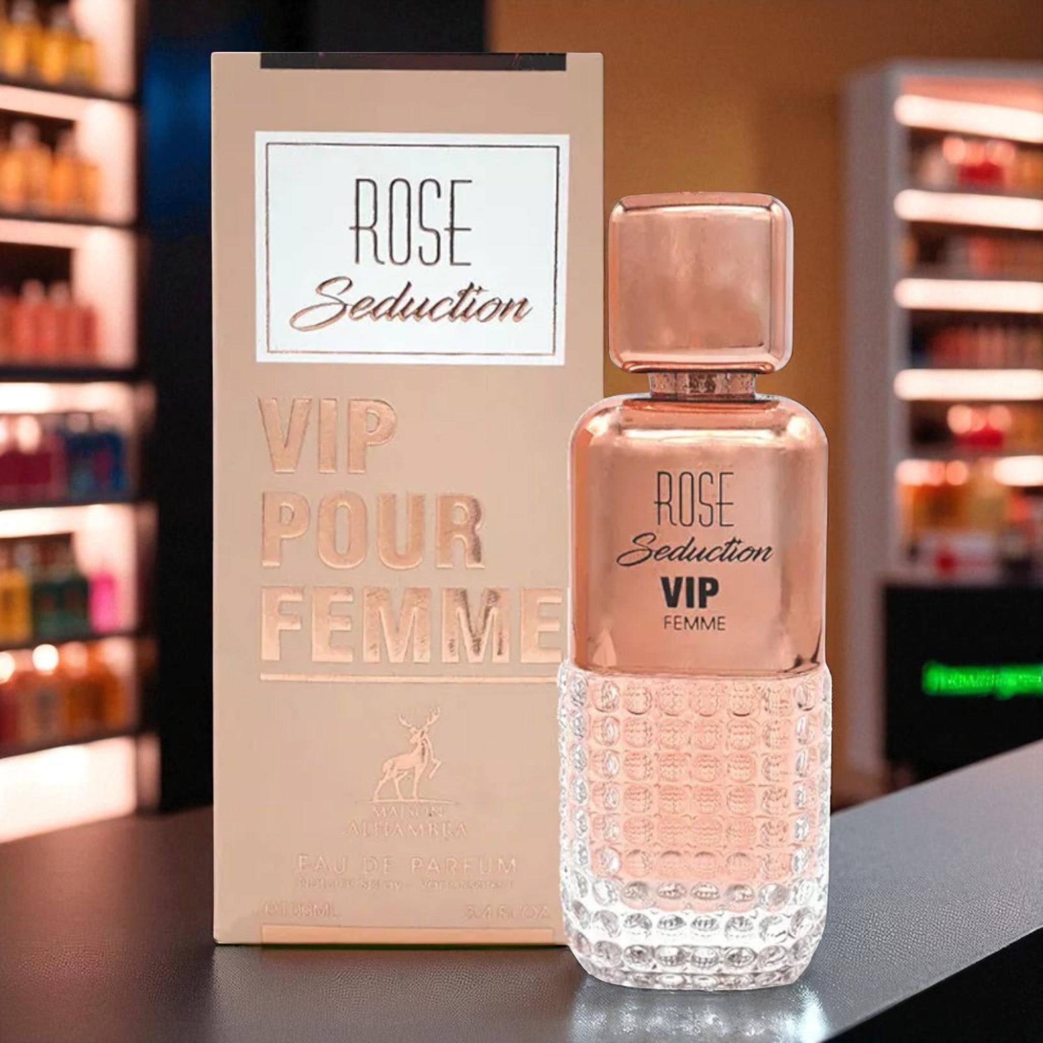 Maison Alhambra Rose Seduction VIP Pour Femme Eau De Parfum 100ml