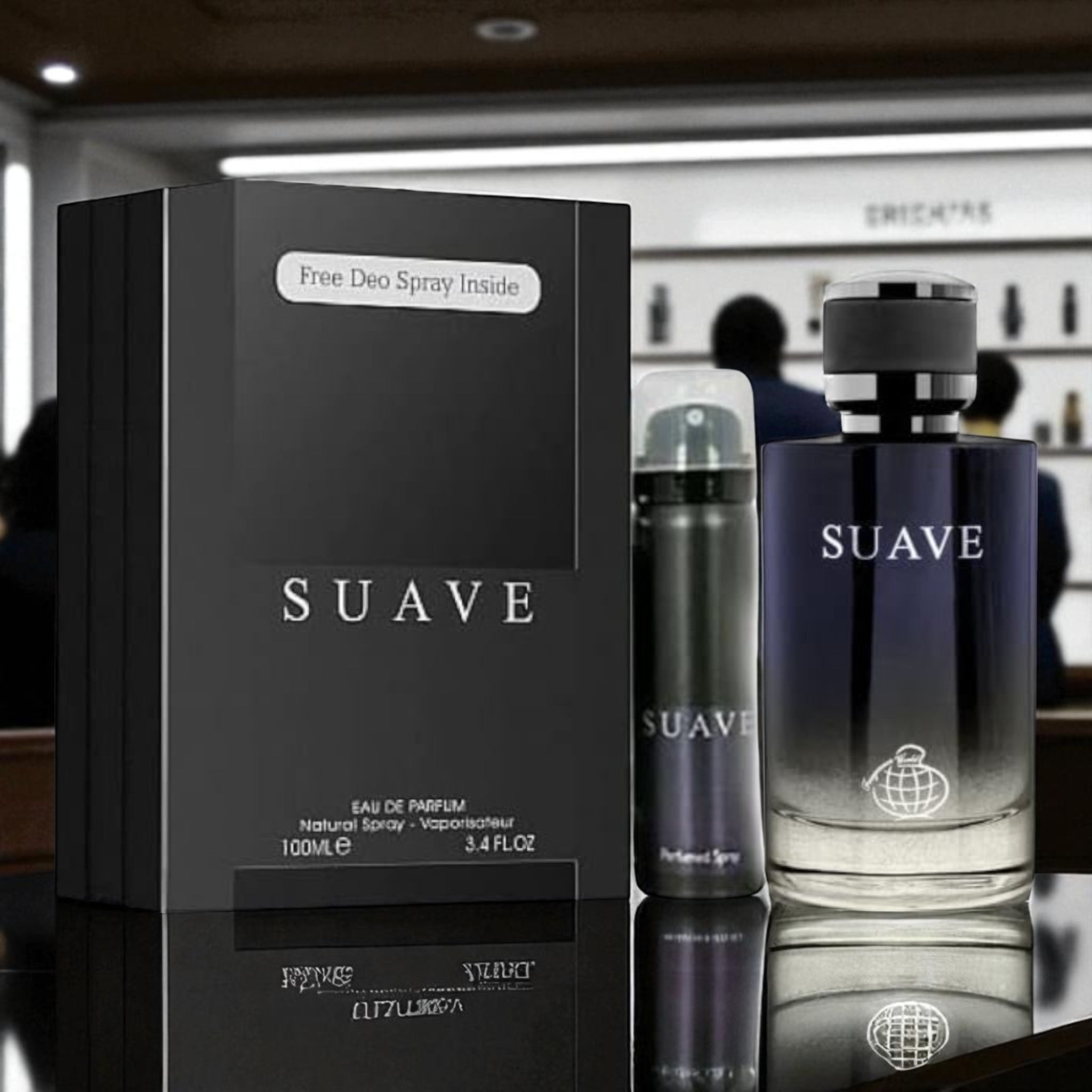 Fragrance World Suave Eau De Parfum 100 ml + Deodorant