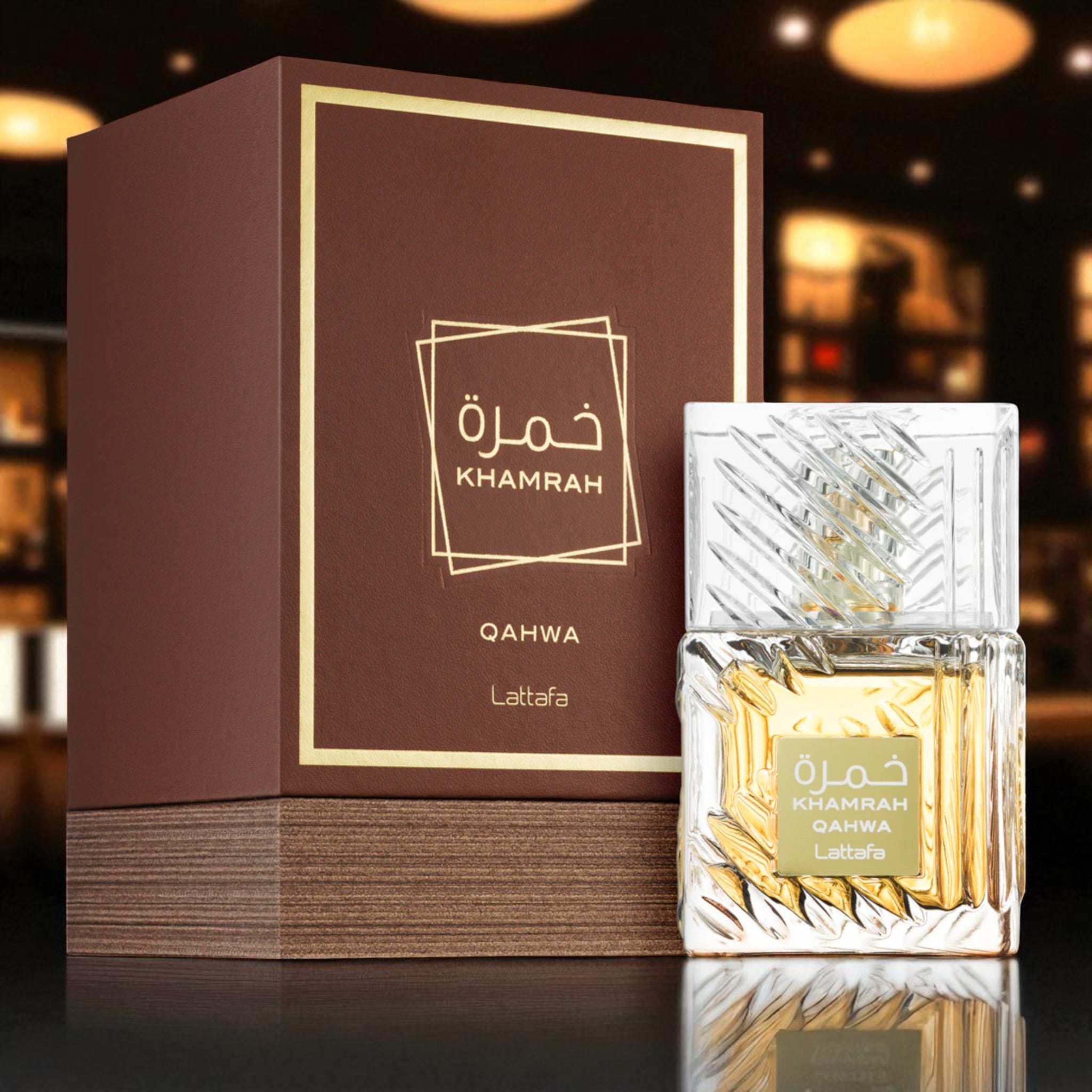 „Lattafa Khamrah Eau de Parfum – würzig-süßer Nischenduft – arabisches Parfum“