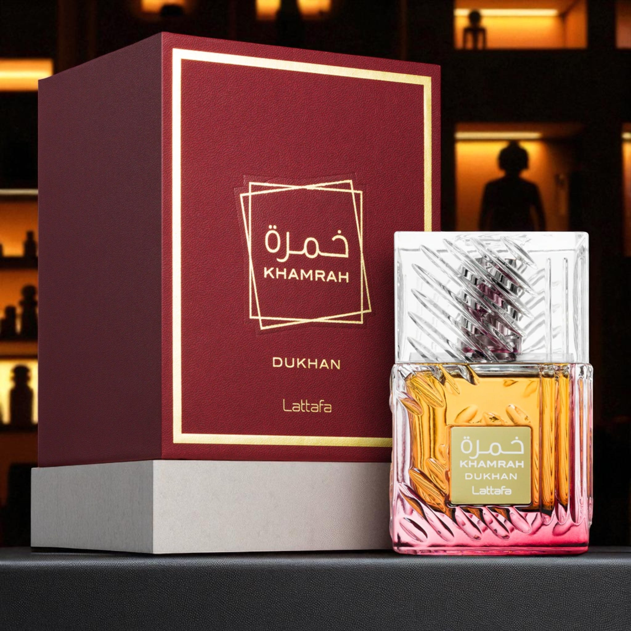„Lattafa Khamrah Eau de Parfum – würzig-süßer Nischenduft – arabisches Parfum“