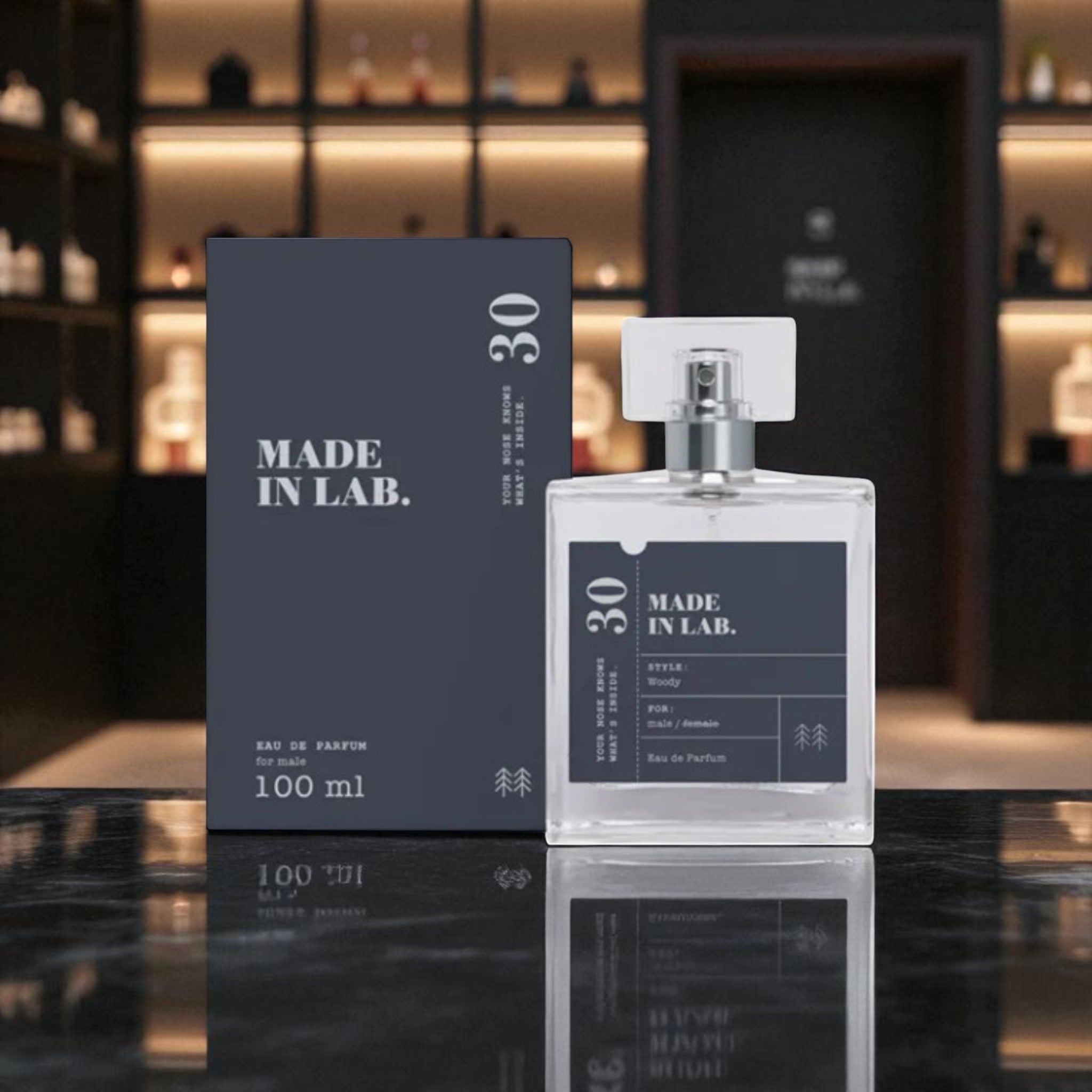Made In Lab 30, inspiriert von Chrome Azzaro 100ml