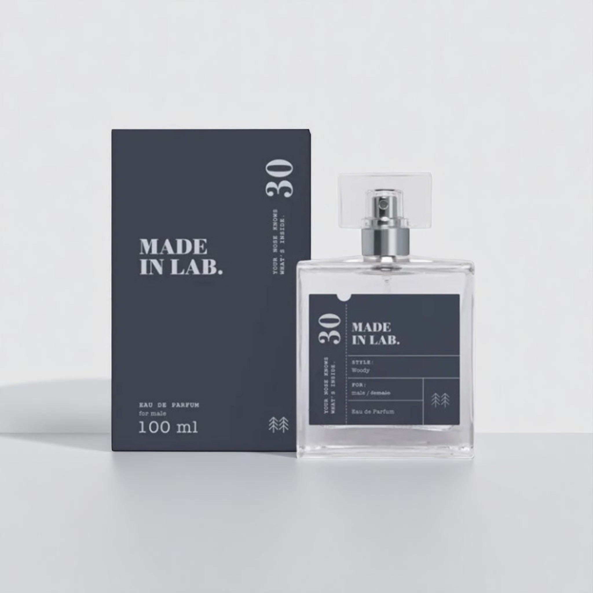 Made In Lab 30, inspiriert von Chrome Azzaro für Herren 100 ml