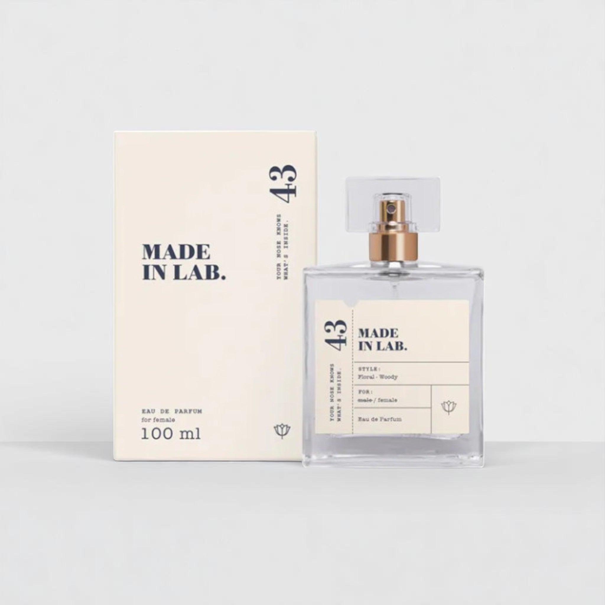 Made In Lab 43, inspiriert von Lacoste pour Femme Eau de Parfum für Damen 100 ml